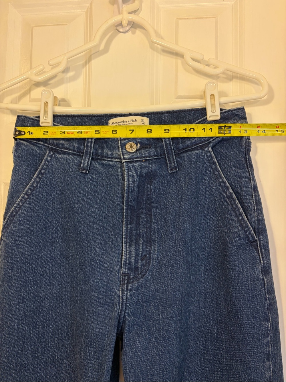 Abercrombie & Fitch ‘90s Relaxed High Rise Jeans | WM Size 27 (US 4) | Wide Leg - Picture 7 of 10